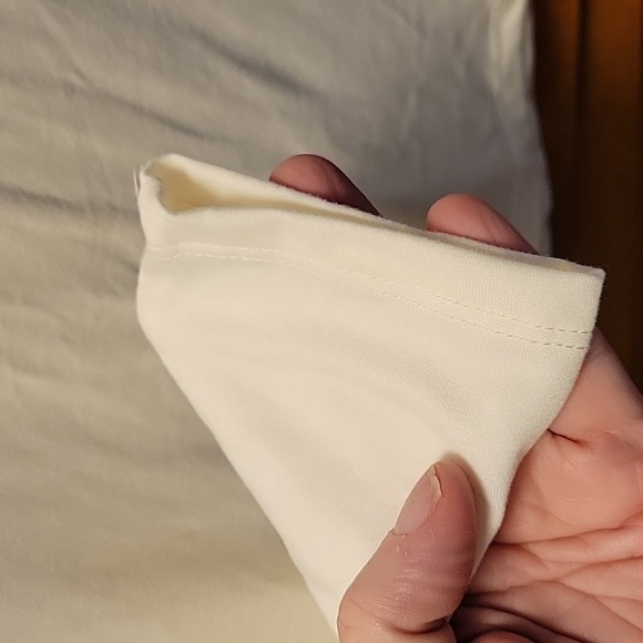 Harper & Ivy Apres Ski Long Sleeve Ivory Tee - Picture 4 of 5